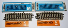 Märklin H0 2x 5213 ++ Schaltgleisstück gebogen M-Gleis in OVP ++ #D1_521
