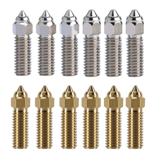 3D Drucker Düsen 0,2-1,2mm/1,75mm Filament für Creality K1/K1 Max Teile Posten - Bild 2 von 28