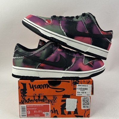 Nike Shoes Dunk Low Retro Premium  Graffiti/Black Pink  2024