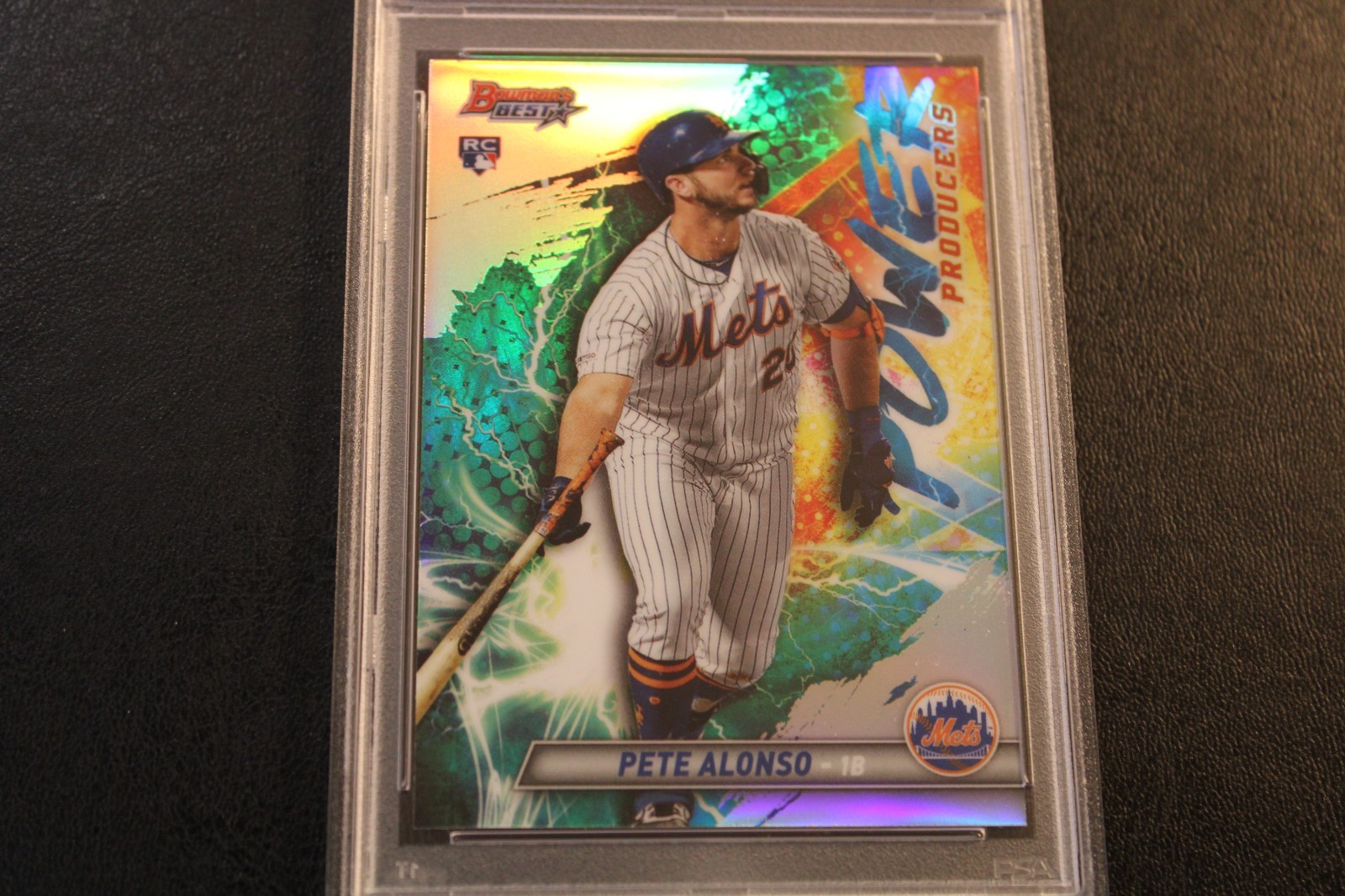 2019 Bowman's Best - Rookie - Power Producers - Pete Alonso - PSA GEM MINT 10 view 2