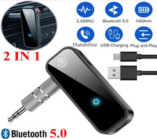 USB Wireless Bluetooth Transmitter Receiver for Car Music Audio Aux Adapter lot
