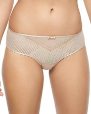 Chantelle L9725 Nude Parisian Allure Lace Hipster Brief Panty Size L