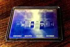 Kobe Bryant 1/1 Printing Plate Iverson Pippen Barkley Carter TMac Basketball MVP