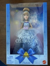 Disney Cinderella Princess Birthday Celebration Doll Mattel New With Box
