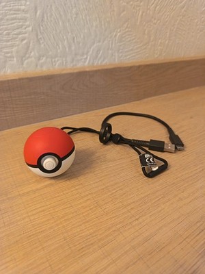 Poke Ball Plus Pokemon Nintendo Switch 2018 Let's Go Pikachu Eevee mit Ladegerät