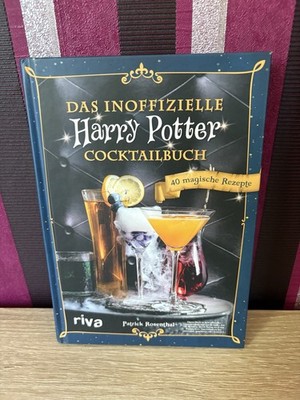  Harry Potter  Inoffizielle Cocktail Buch NEU UNBEN. Hardcover  40 Rez.94S.