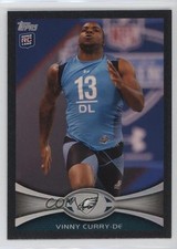 2012 Topps Black 6/57 Vinny Curry #229 0nr3