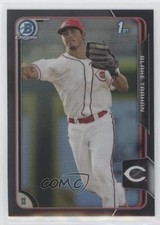 2015 Bowman Draft Chrome Asia Exclusive Black Refractor Blake Trahan #43 ey6