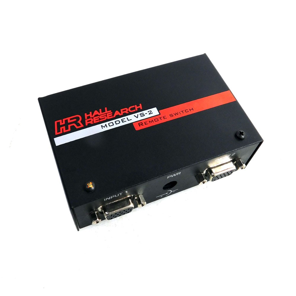 Hall Research VS-2 Compact Electronic VGA Switch 2-In 1-Out 1600x1200 Resolution