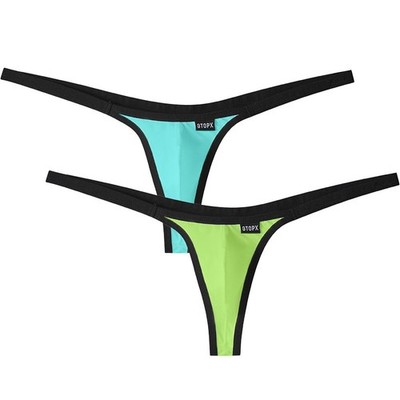 Männer Briefs Panties Thongs G String Beule Beutel T Back Bikini Unterwäsche