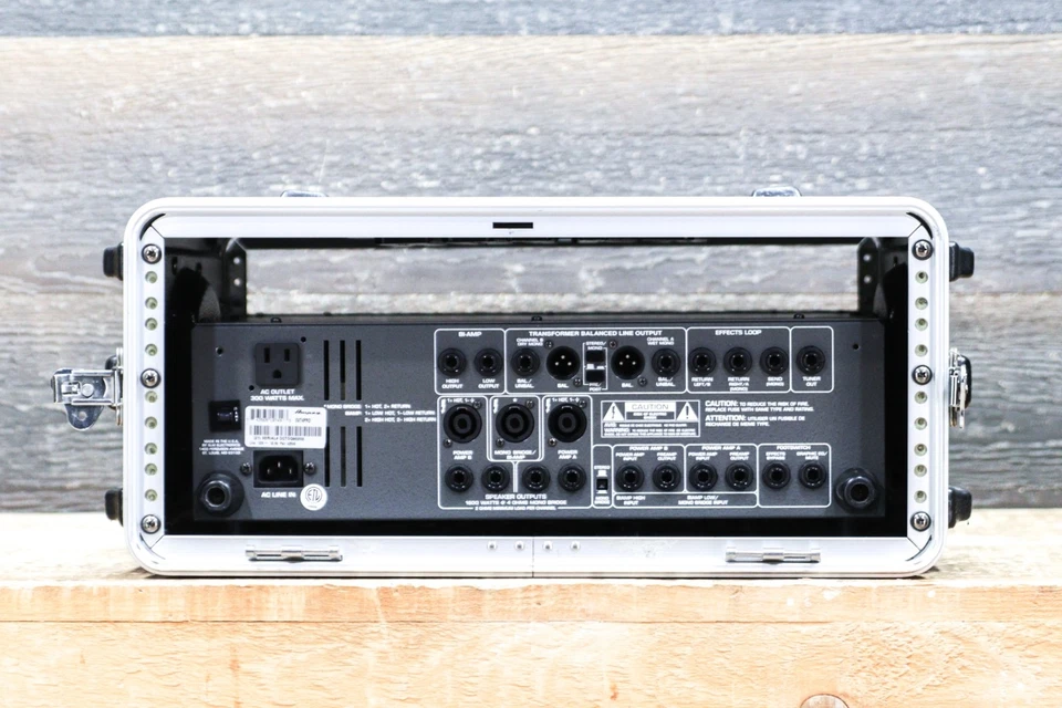 Ampeg SVT-4 Pro 1200W Solid State / Tube Preamp Bass Amplifier Head w/Gator Case - Image 4 of 4