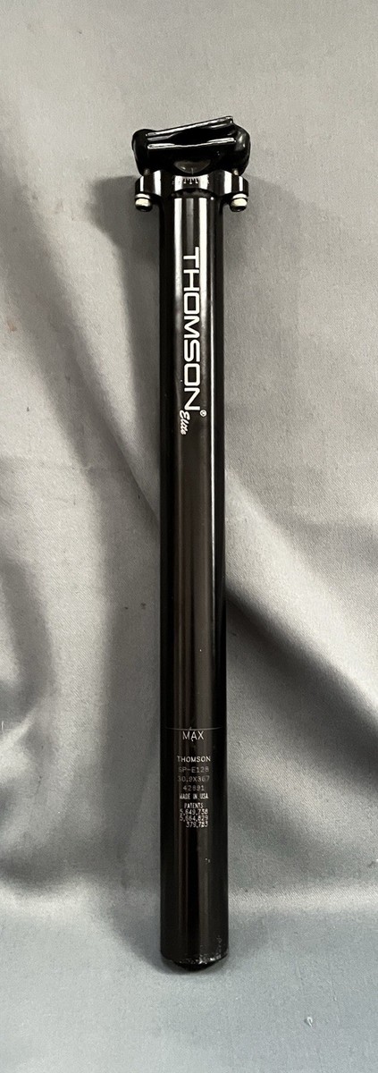 Thomson Elite SP-E128 Seatpost 30.9 x 367mm Uncut Zero Setback 2