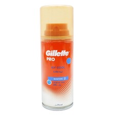 GILLETTE SHAVE GEL PRO ICY COOL 75ml 53.20 per litre