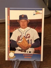 1992 PACIFIC TOM SEAVER #30 STRIKEOUT RECORD