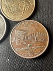 Colorized State Quarters 25C P/D Business Strike Lot: 2000 SC, 2000 VA, 2005 MN — photo 3