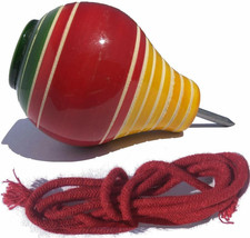 Spinning Lattoo with Thread (Color or Design may Change)