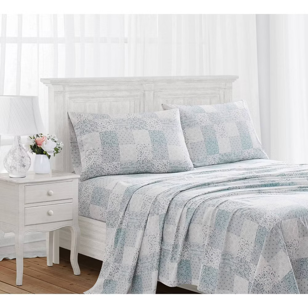 The Farmhouse by Rachel Ashwell 4pc Queen Bohemian Rhapsody Sheet Set