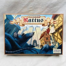 Rattus Board Game +Pied Piper Expansion Z-Man Games 2010 NM/NM