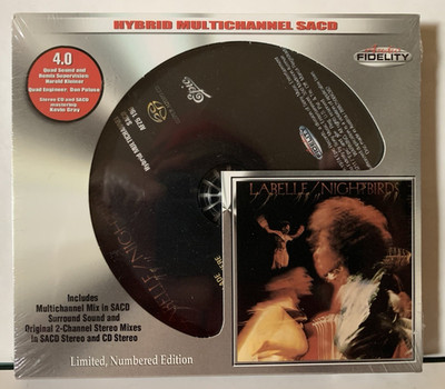 Labelle-Nightbirds-Audio Fidelity 196-SACD/Super Audio CD Quad Ltd Ed #405 New!!
