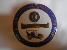 placca per auto storiche ASI automobile club Mantova 73mm