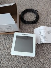 Adept T6200 WiFi Touchscreen Thermostat for Underfloor Heating White BNIB