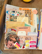Vintage Junk Journal Ephemera Pack