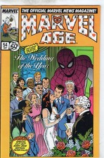 Marvel Comics Marvel Age Volume 1 Book #54 VF+