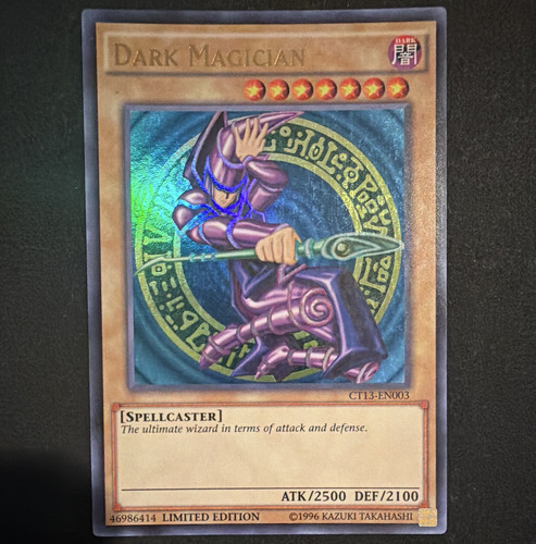 Dark Magician CT13-EN003 YuGiOh 2016 Mega-Tins card