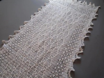 Tight knitted Orenburg White Angora's scarf, wrap, goat down, shawl, scarf, wool
