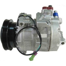 Klimakompressor 12 V Ø 120 mm MAHLE passend für u.a. AUDI A6