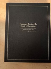 The Franklin Mints Norman Rockwell's Spirit of Scouting Sterling Silver Medals🔥