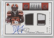 2015 Panini National Treasures 78/99 Duke Johnson #RNG-DU Auto k5n