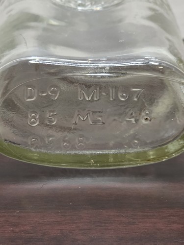 Vintage 1948 Harry E Wilken Family Blended Whiskey Bottle Portrait Embossed D-9 - Picture 6 of 12