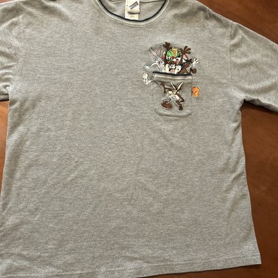 Looney Tunes Shirt. Unisex Size L. Warner Bros Studio Store Pocket Tee