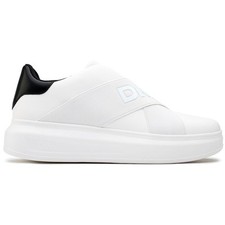 Dkny Womens Jaye Court Sneakers White