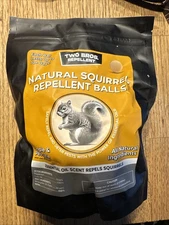 Two Bros. Natural Squirrel Essential Oil Balls  All Natural People & Pet Safe