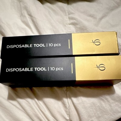 Disposable Tool Pack of 10 Pieces Black and Gold Color Combination Single Use