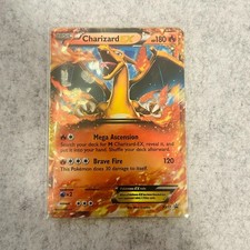 Carta Pokemon Charizard EX XY17 Black Star Promo Holo 2014 LP inglese