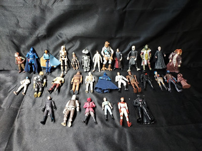 Modern Star Wars Action Figure Lot Of Thirty Figures (6)