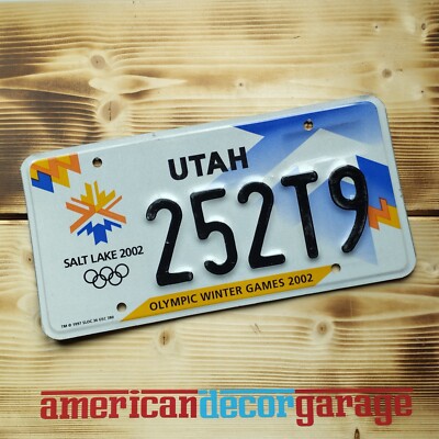 USA Nummernschild/Kennzeichen/license plate * Utah Olympic Salt Lake 2002 * 
