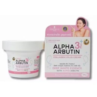 Alpha Arbutin Original 3 Plus Collagen Whitening Body Cream 100 ml (EXP 06/2027)
