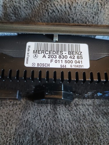 06-07 Mercedes W203 C230 C55 AMG AC A/C Heater Climate Control Switch 2038304285 - Picture 4 of 5