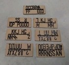 Plastic 2" Letter For Signs Or Craft Bundle