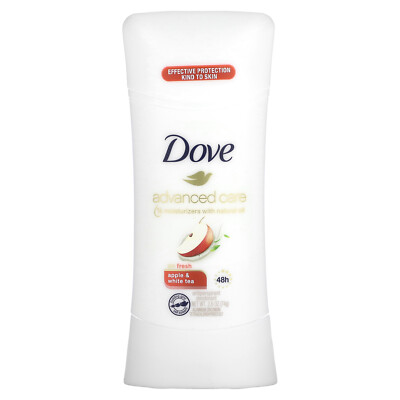 Advanced Care, Go Fresh, Antiperspirant Deodorant, Apple & White Tea, 2.6 oz (74