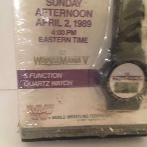 WWF Wrestlemania V 5 VHS w/ WATCH RARE Coliseum Video Hulk Hogan, Savage, WWE - Imagen 6 de 12