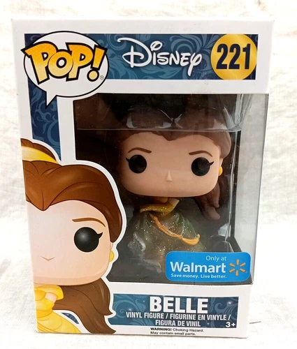 Dancing Glitter Belle Funko Pop! #221 Beauty and the Beast - Walmart Exclusive