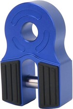 Winch Shackle Mount 30000lbs Loading Iron Pin Rubber Guard For Atv Pickup