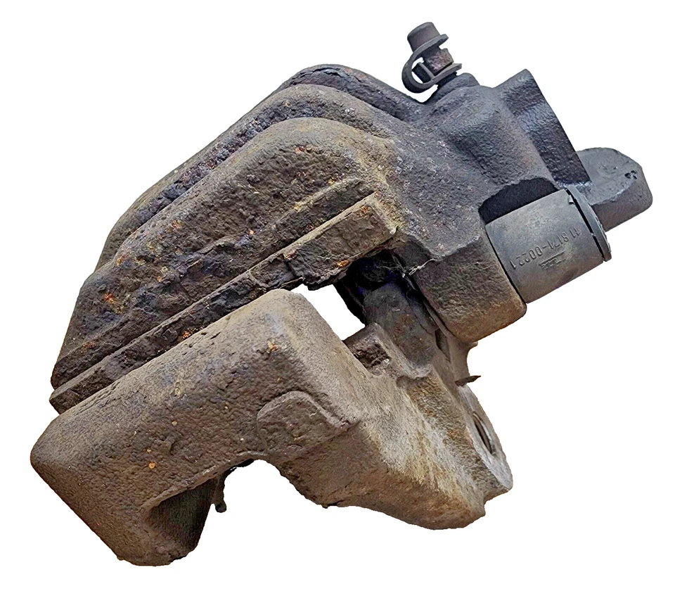 2004–2010 BMW 745i 750i 760i 545i 550i E60 E65 Rear Left Driver Brake Caliper - Image 3 of 4