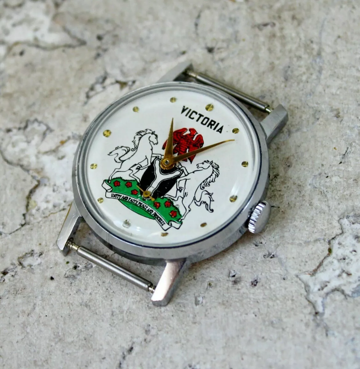 Pobeda Zim Montre Poignet Homme Victoria Analogique Vintage Russie