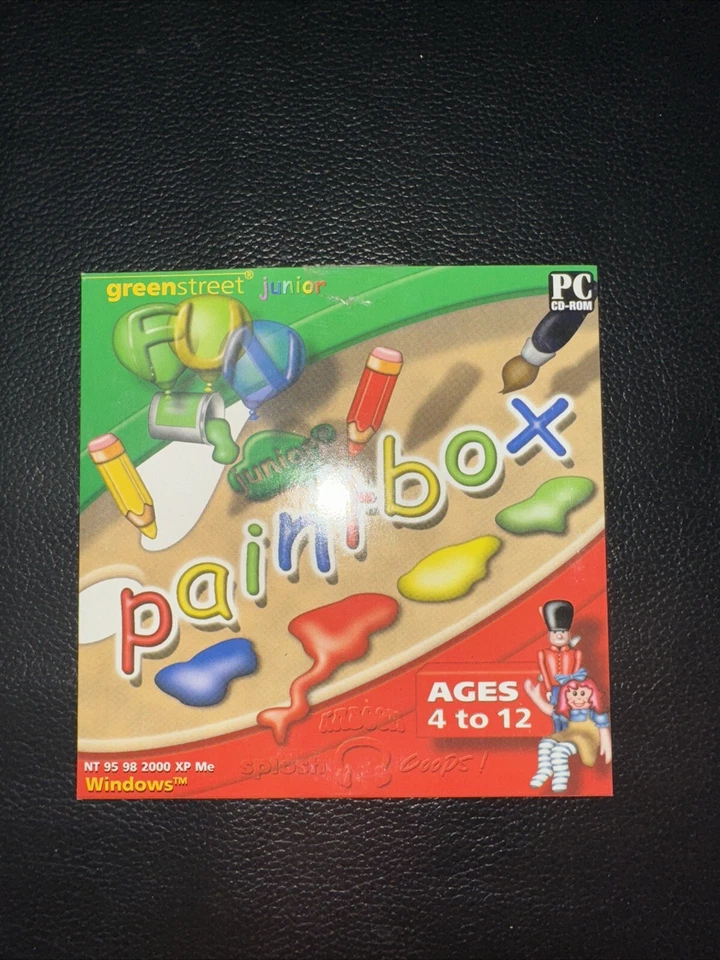 Junior PAINTBOX (Ages 4 to 12) (PC-CD, 2002) for Windows - CD in SLEEVE - Image 2 of 3